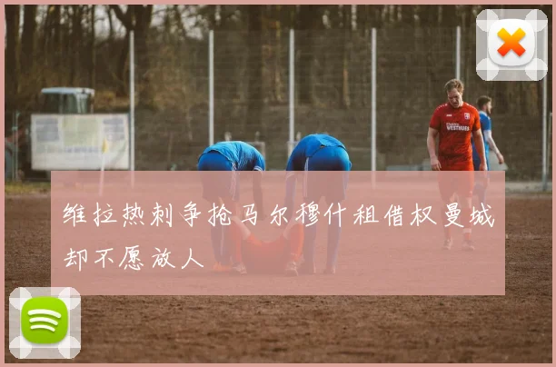 维拉热刺争抢马尔穆什租借权曼城却不愿放人